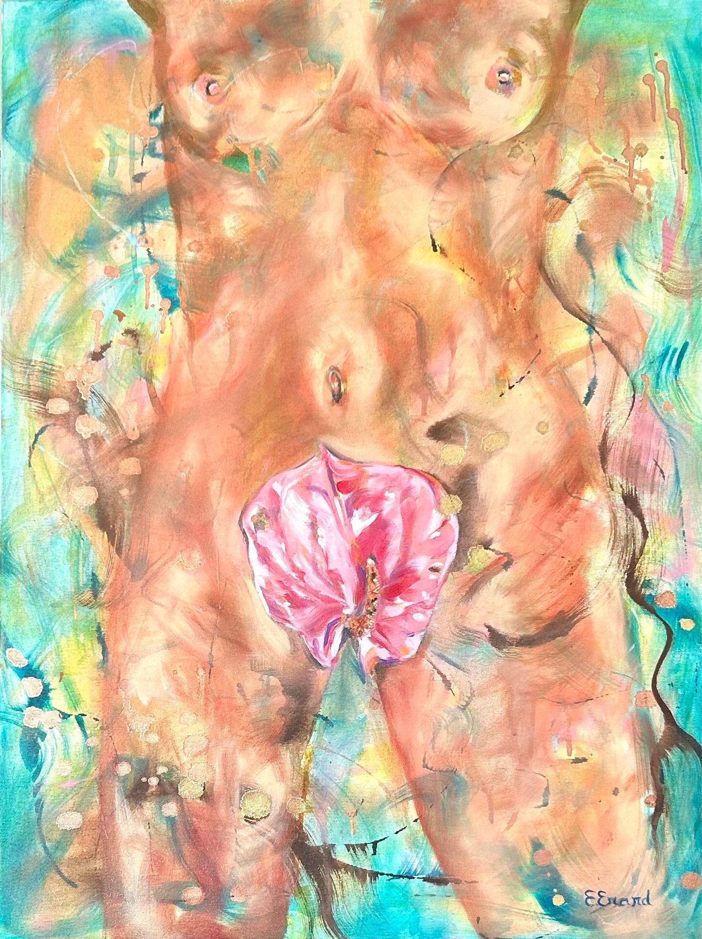 Anthurium - original painting