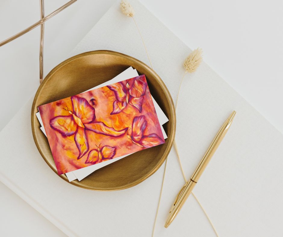 Feeling Butterflies - Postcard A6