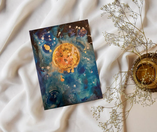 Full Moon - Postcard A6