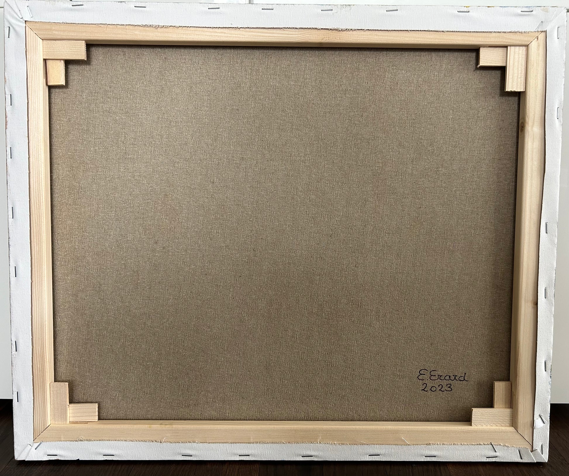 Detail painting back