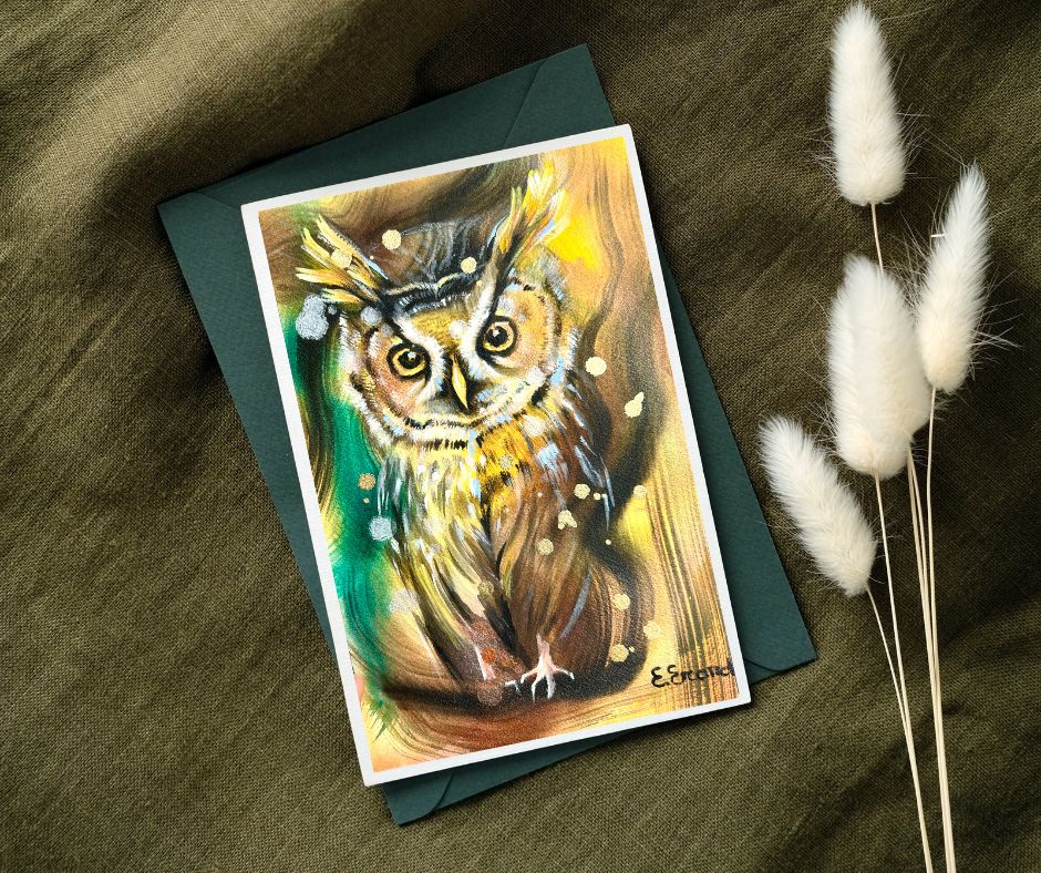 Hou hou - Postcard A6