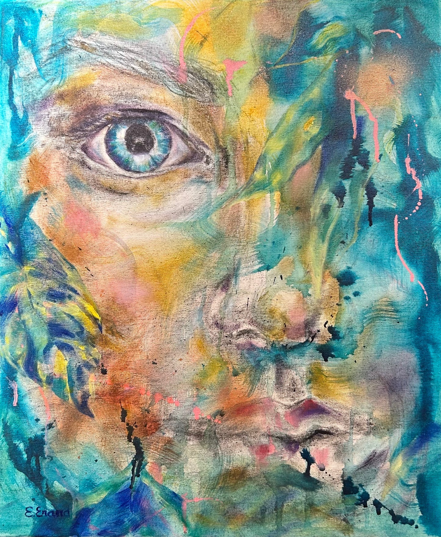 Amazone - original painting