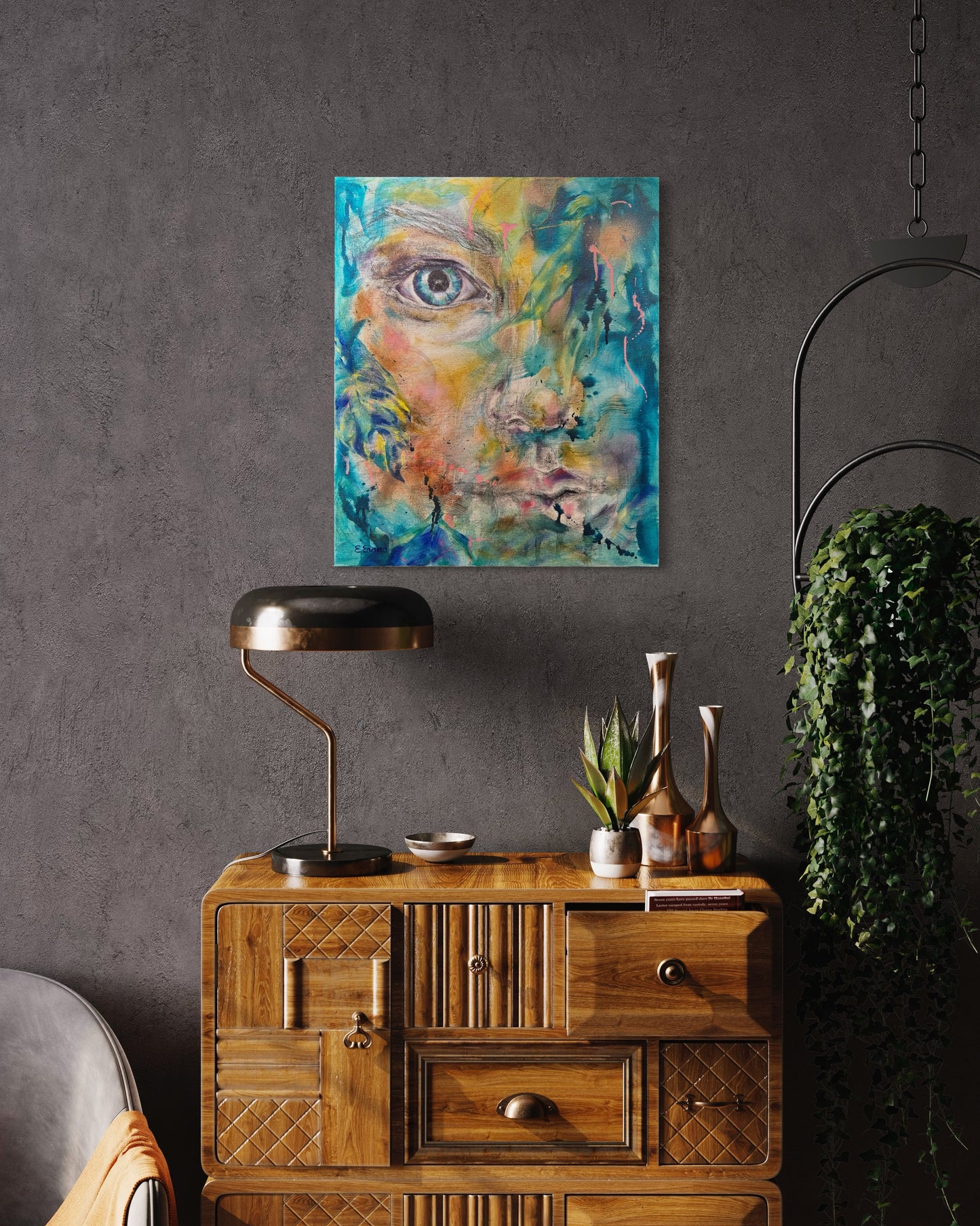 Amazone - original painting