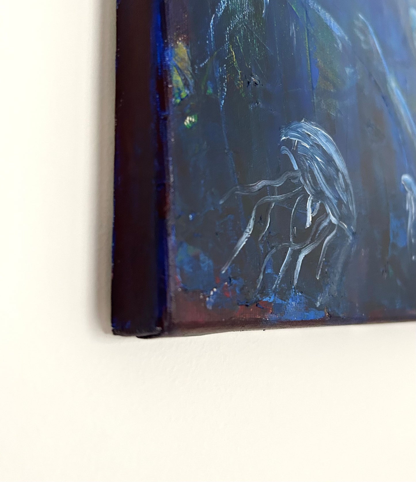 The beauty of the depth - original oil painting