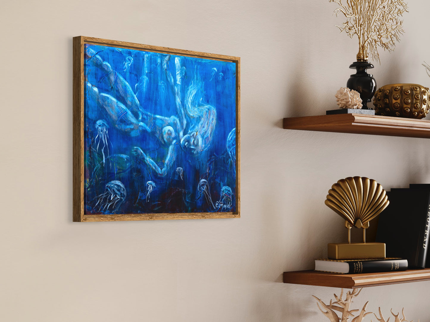 Intothedeep for sea and depth fascination and inspiration Emmanuelle Erard Art