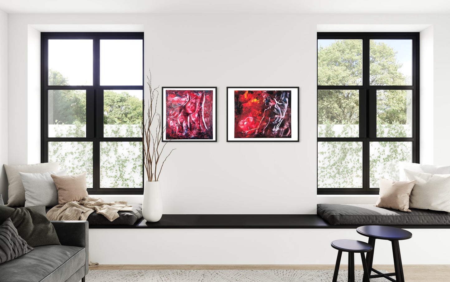 Man and Fire - Fine Art Print - limited edition