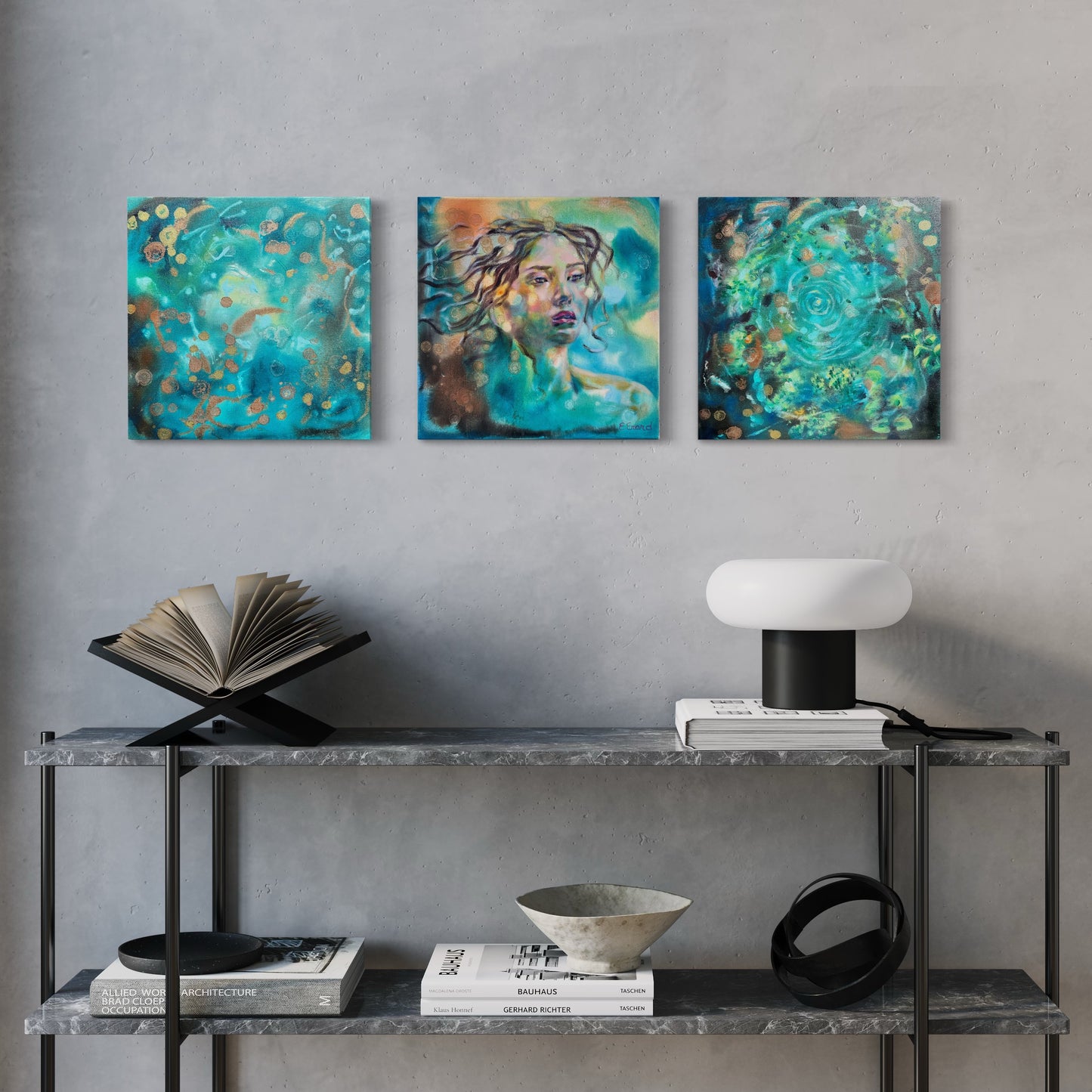 Neptune - original painting