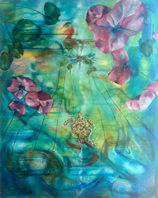 Patience, Perseverance, Resilience - original painting