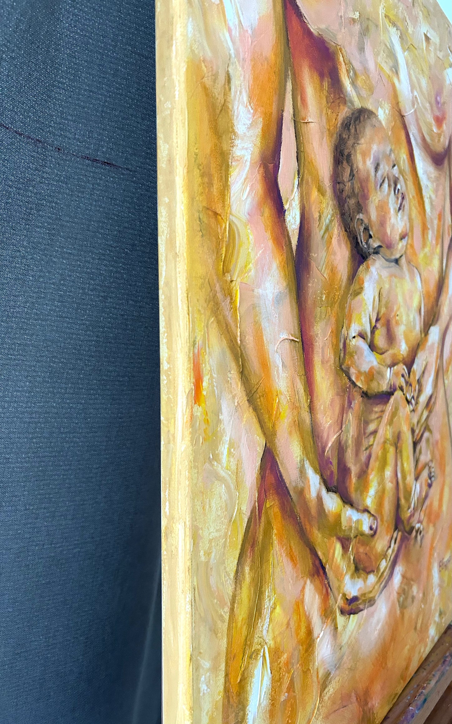 The power of creation - original oil painting