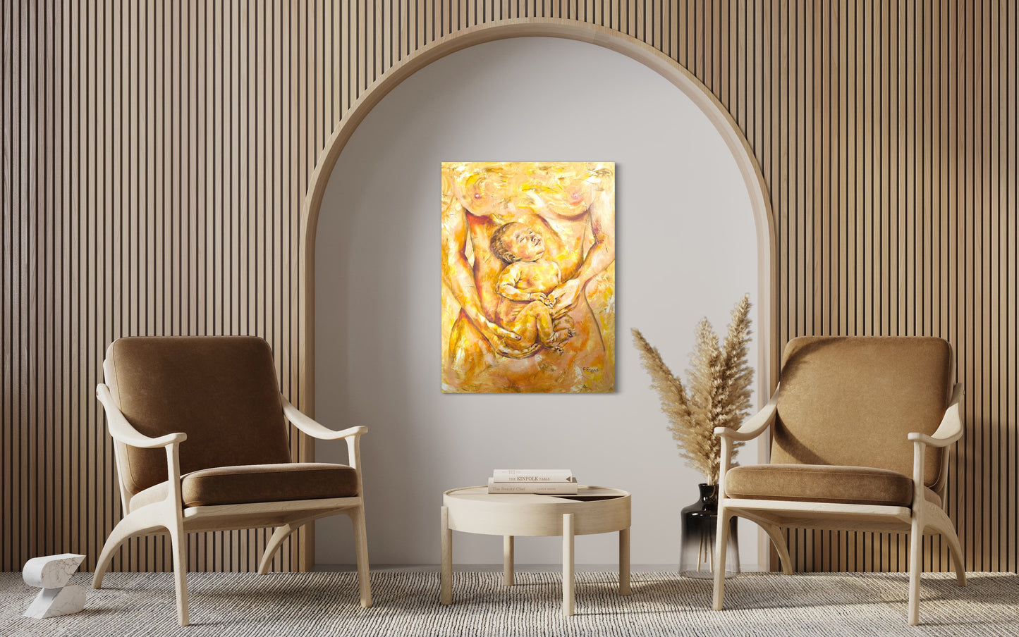 The power to create oil painting, that empowers us