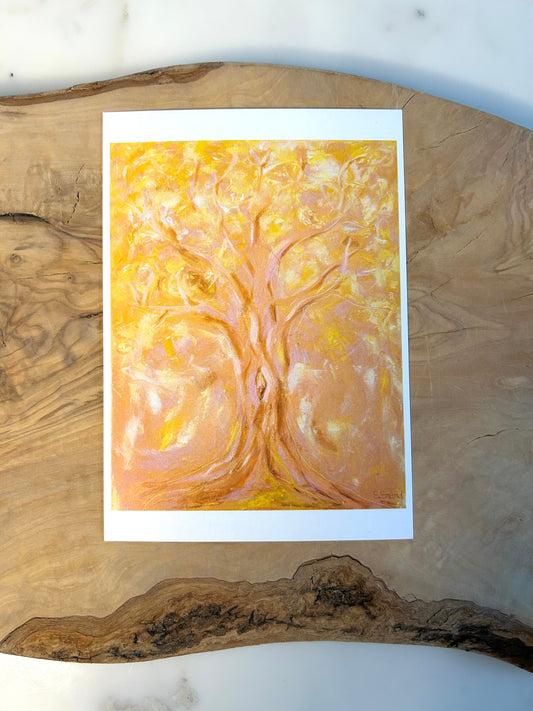 Tree of life, Cards A6, Emmanuelle Erard Art