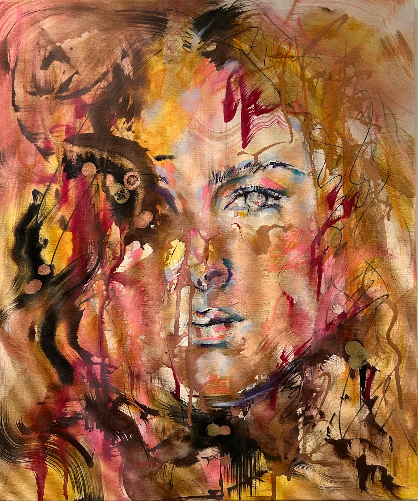 Wild Woman original painting