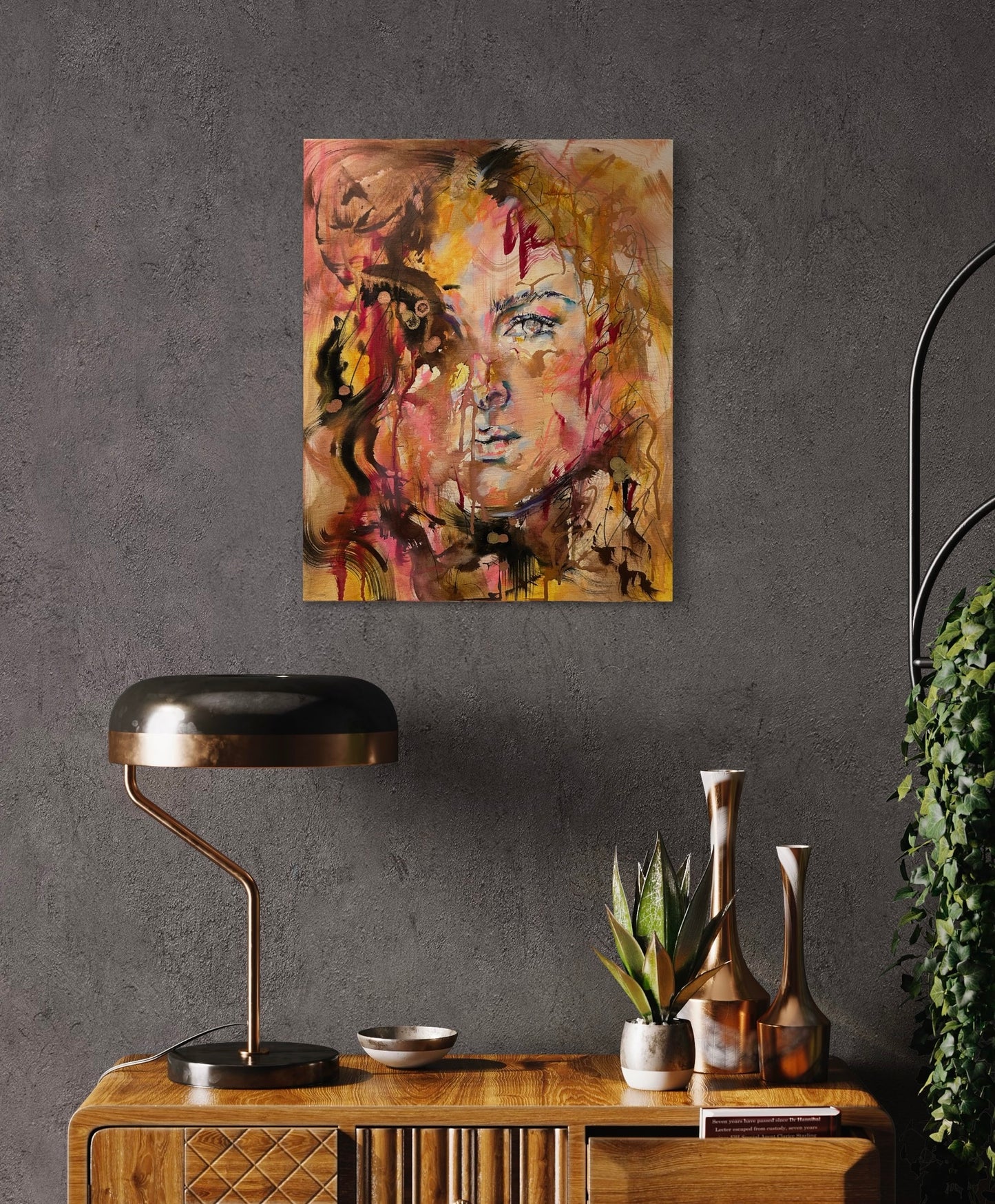 Wild Woman original painting