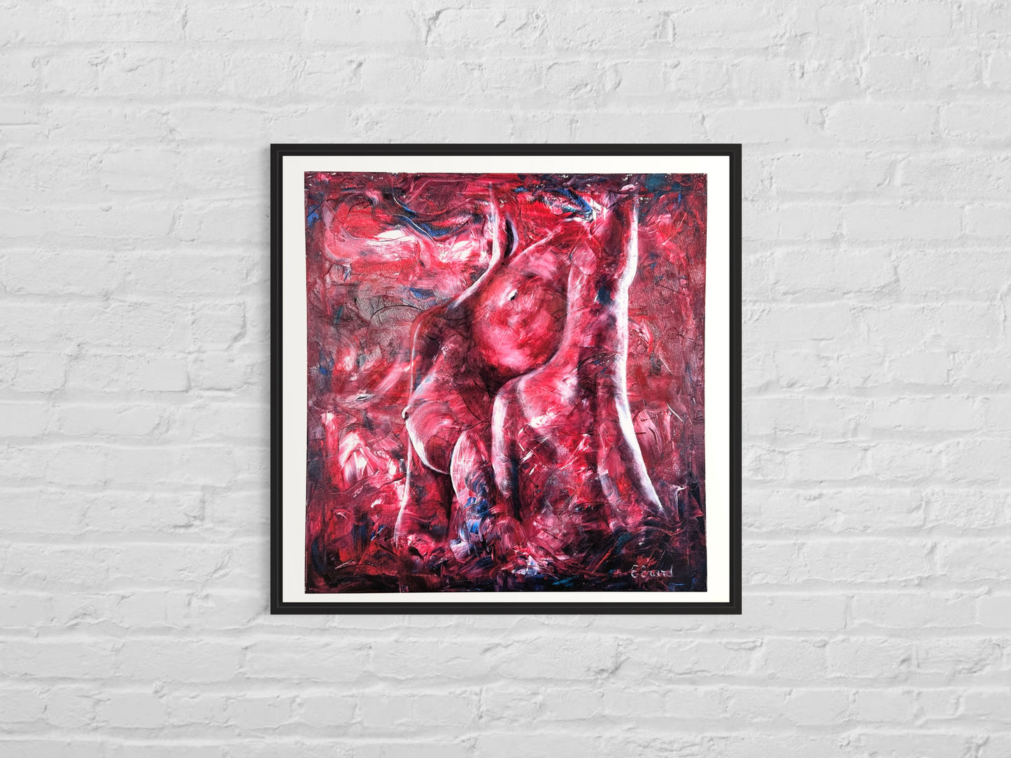 Woman and Fire - Fine Art Print - limited edition