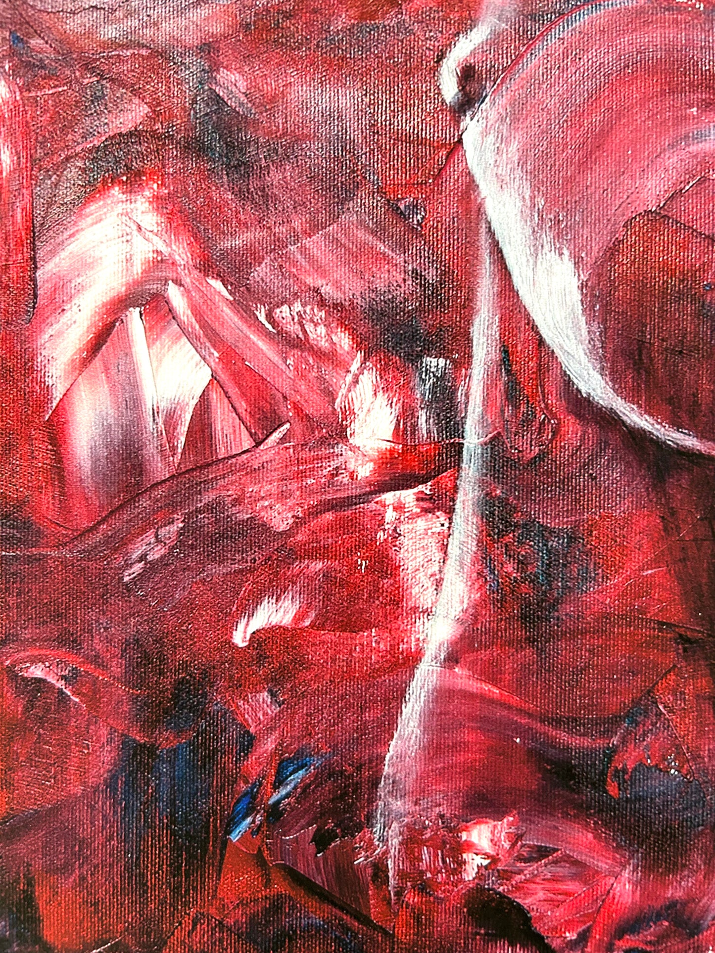 Woman and Fire - Fine Art Print - limited edition