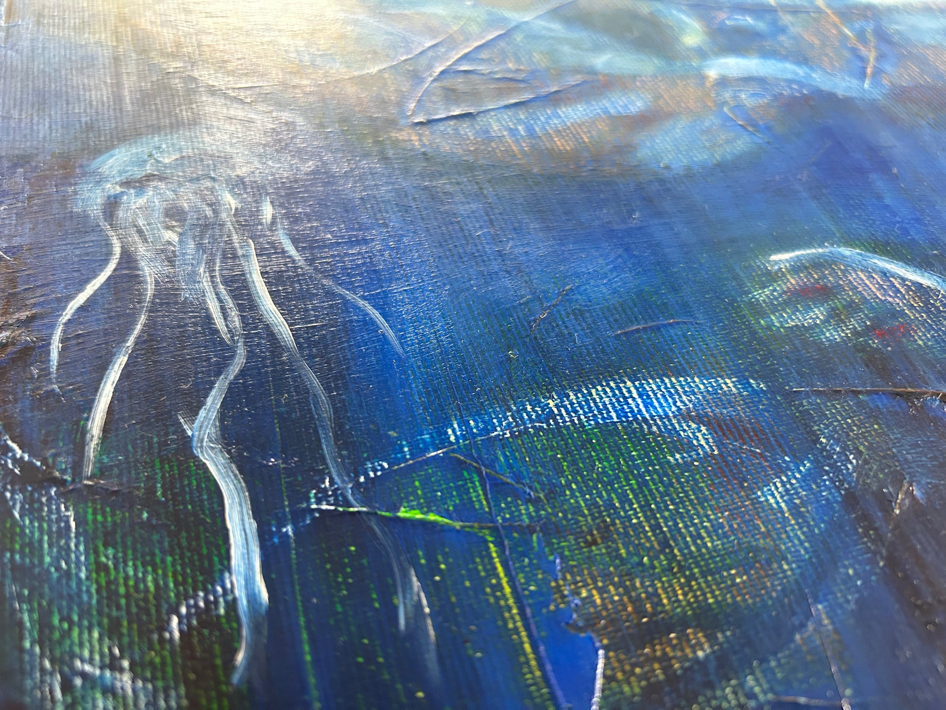 Into the deep painting detail Emmanuelle Erard Art