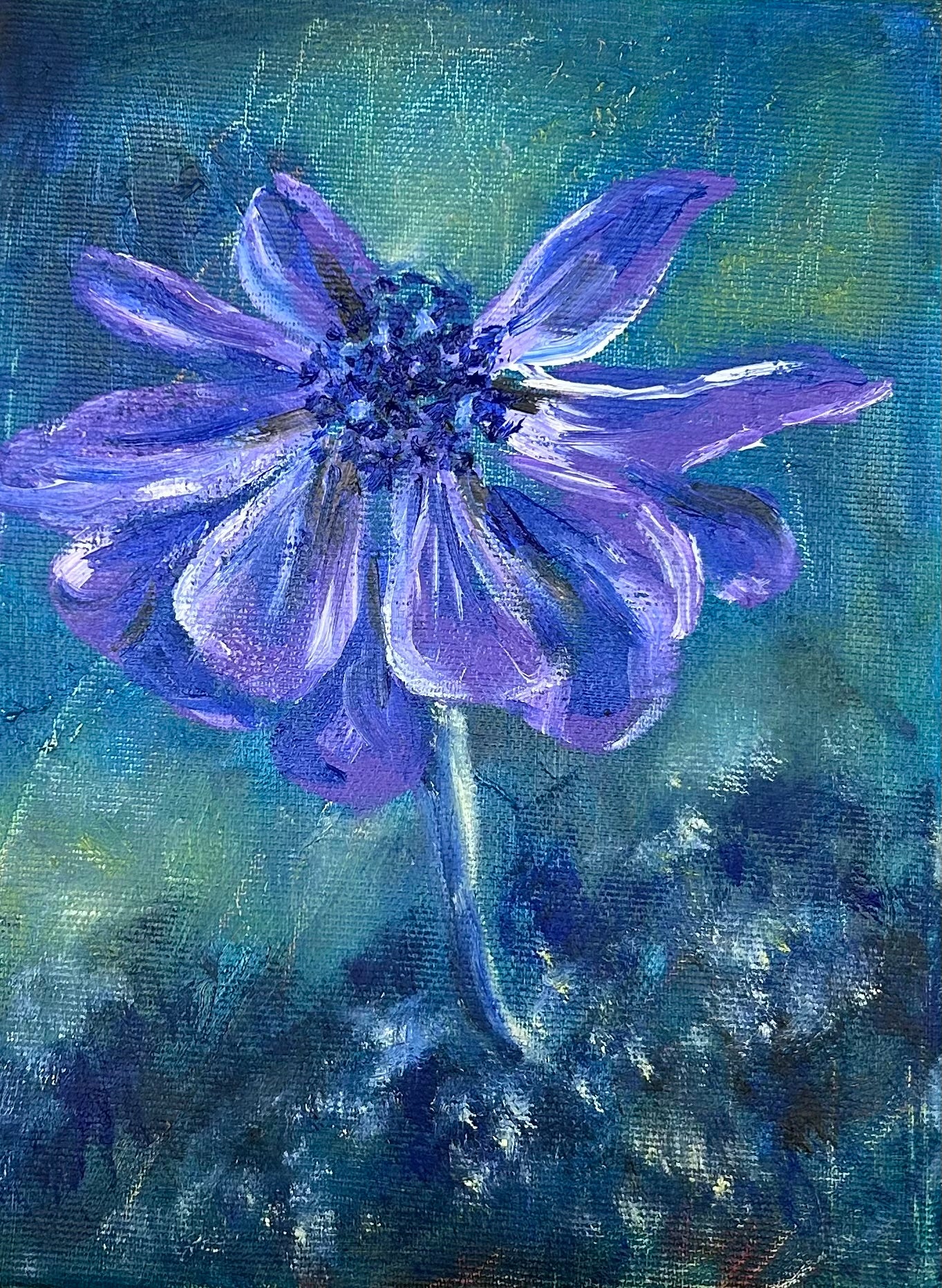 Anemone - original painting