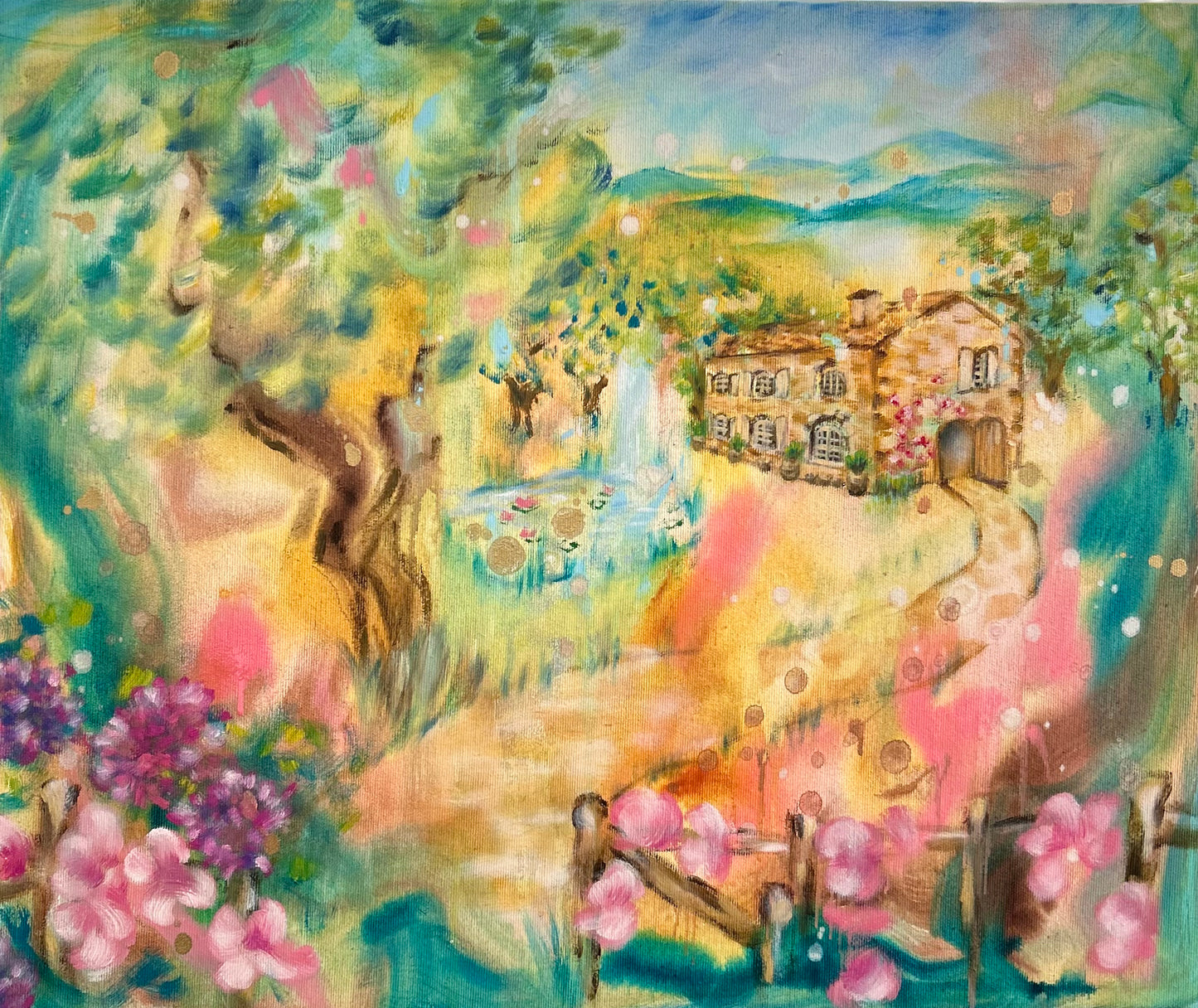 Dream House - Original painting