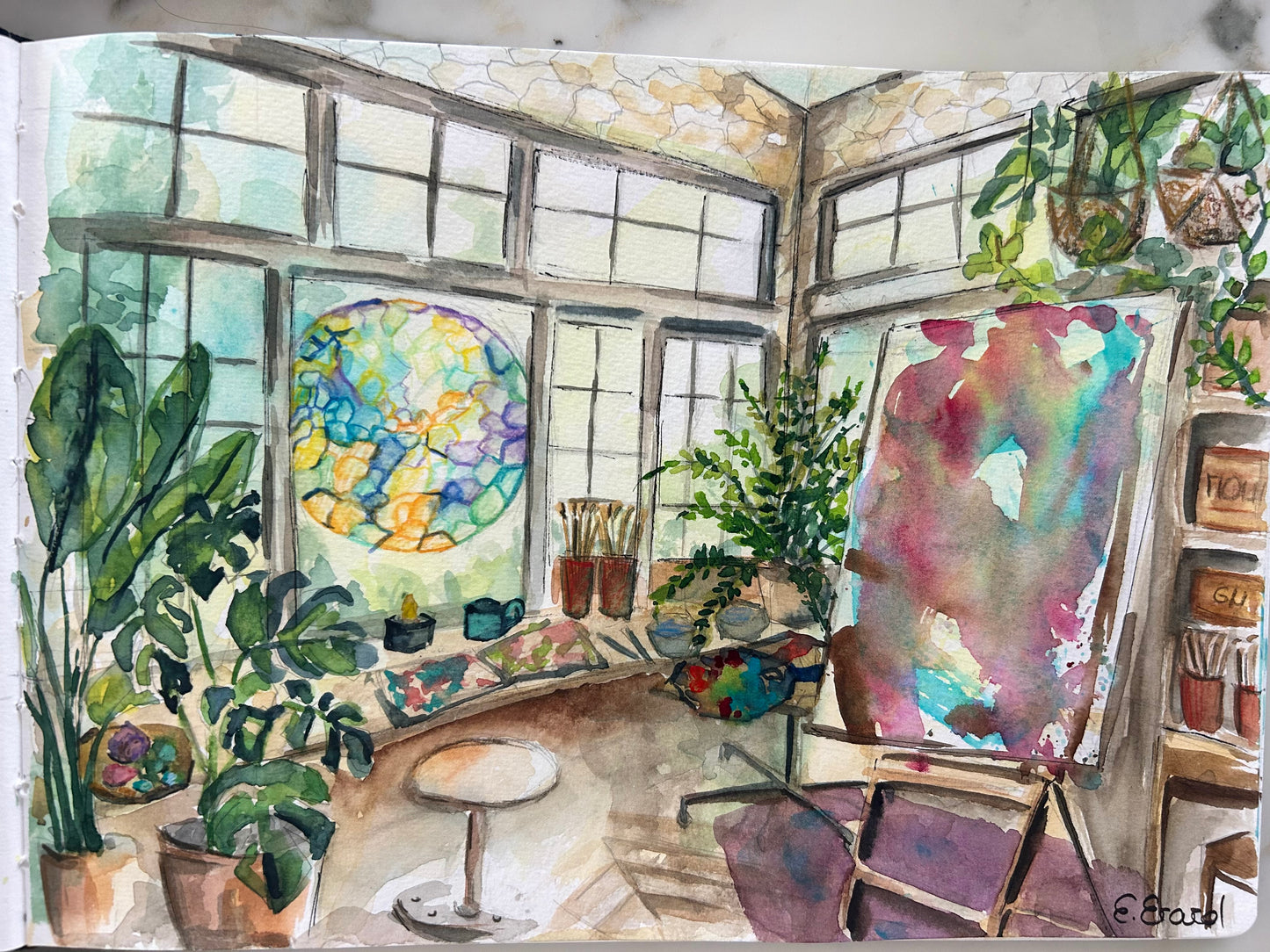 The Dream Atelier - original painting