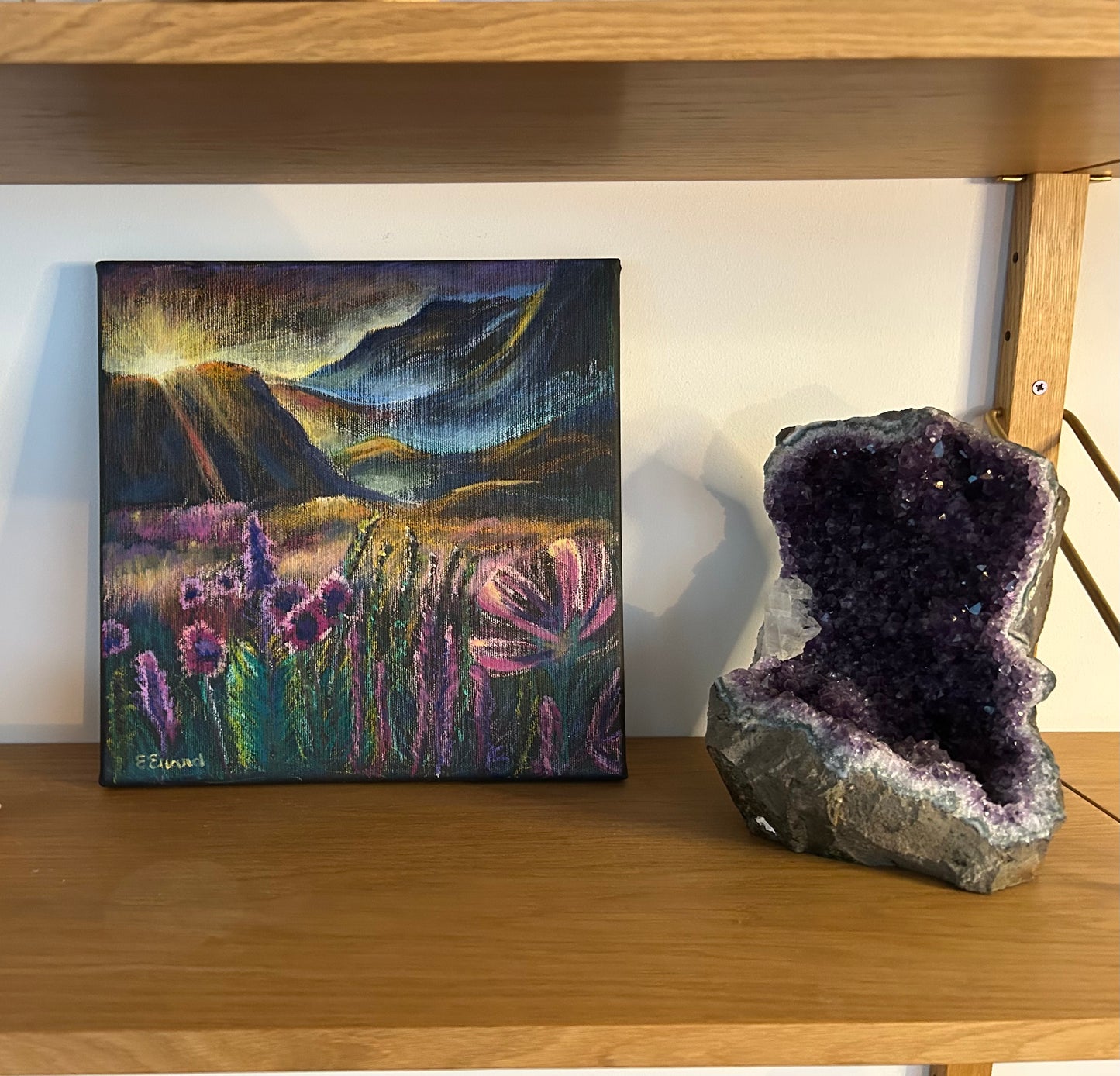 Dreamy sunset - original painting