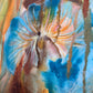 Faith painting detail. Underwater mushrooms. Emmanuelle Erard Art
