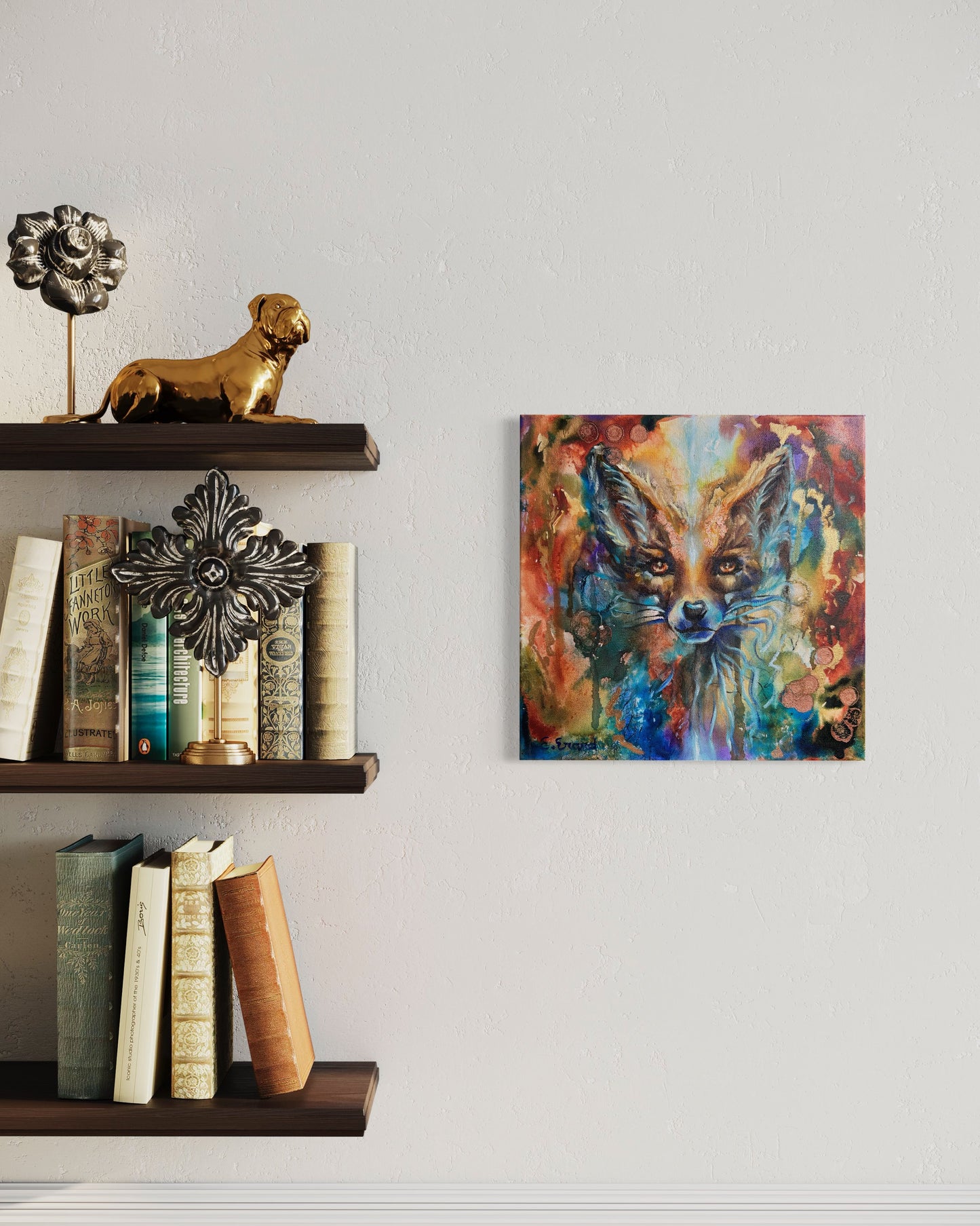 Fox from another world - Original Painting