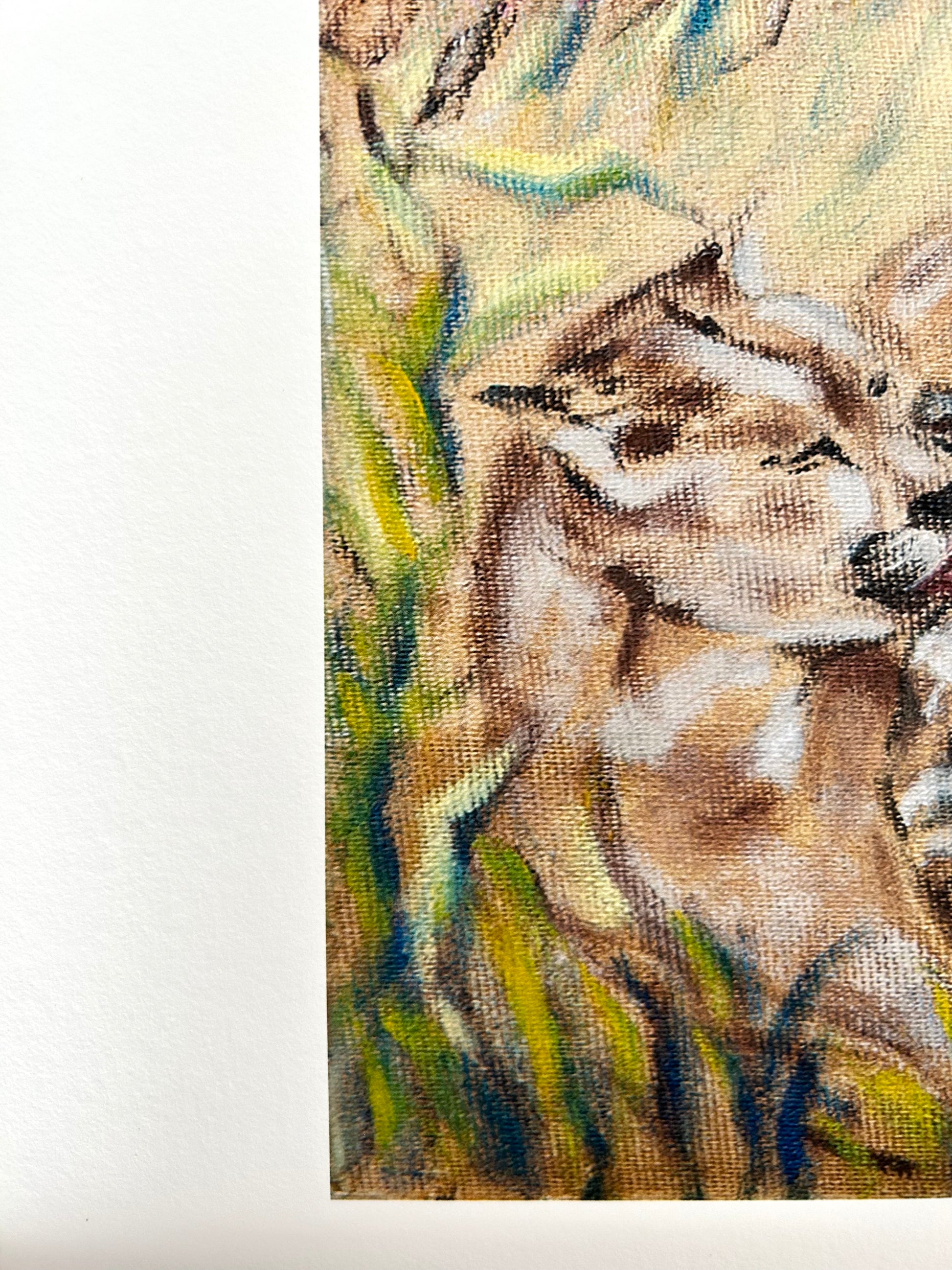 Garden of Love Fine Art Print detail Emmanuelle Erard Art