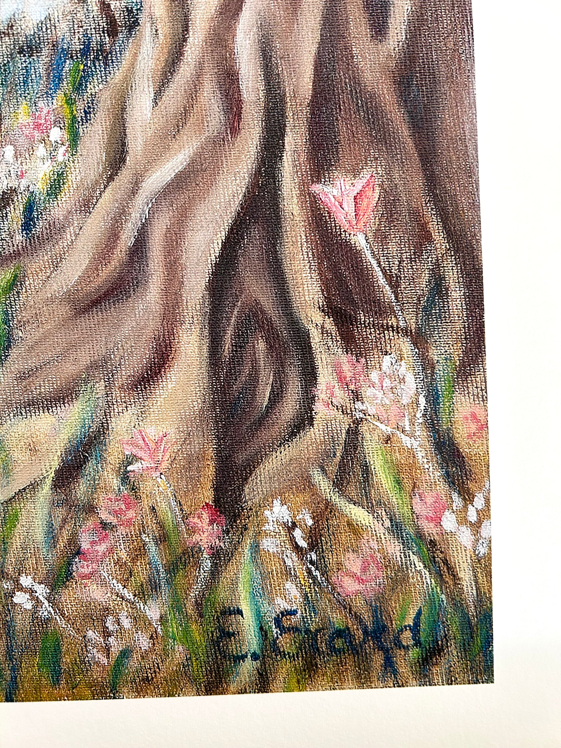 Fine Art Print detail Emmanuelle Erard Art