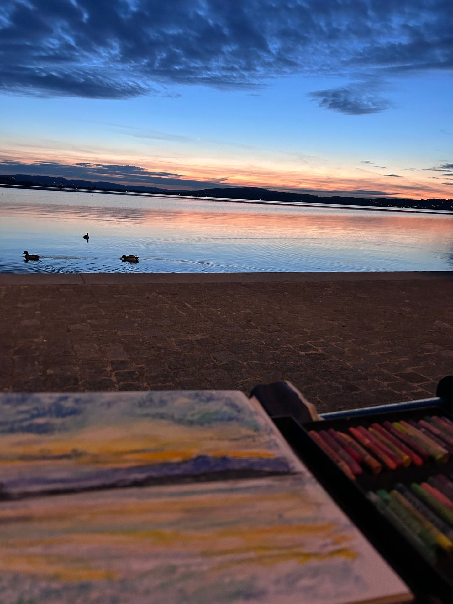 Painting Sunset Live - semi-private course - 20.06.26