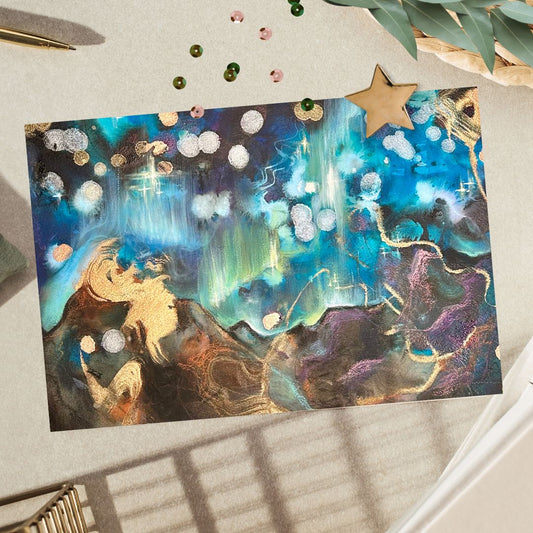 Lights in the Dark - Postcard A6