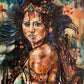 Many Faces Goddess - original painting