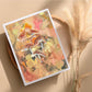 Mushrooms - Set of 4 Cards A5