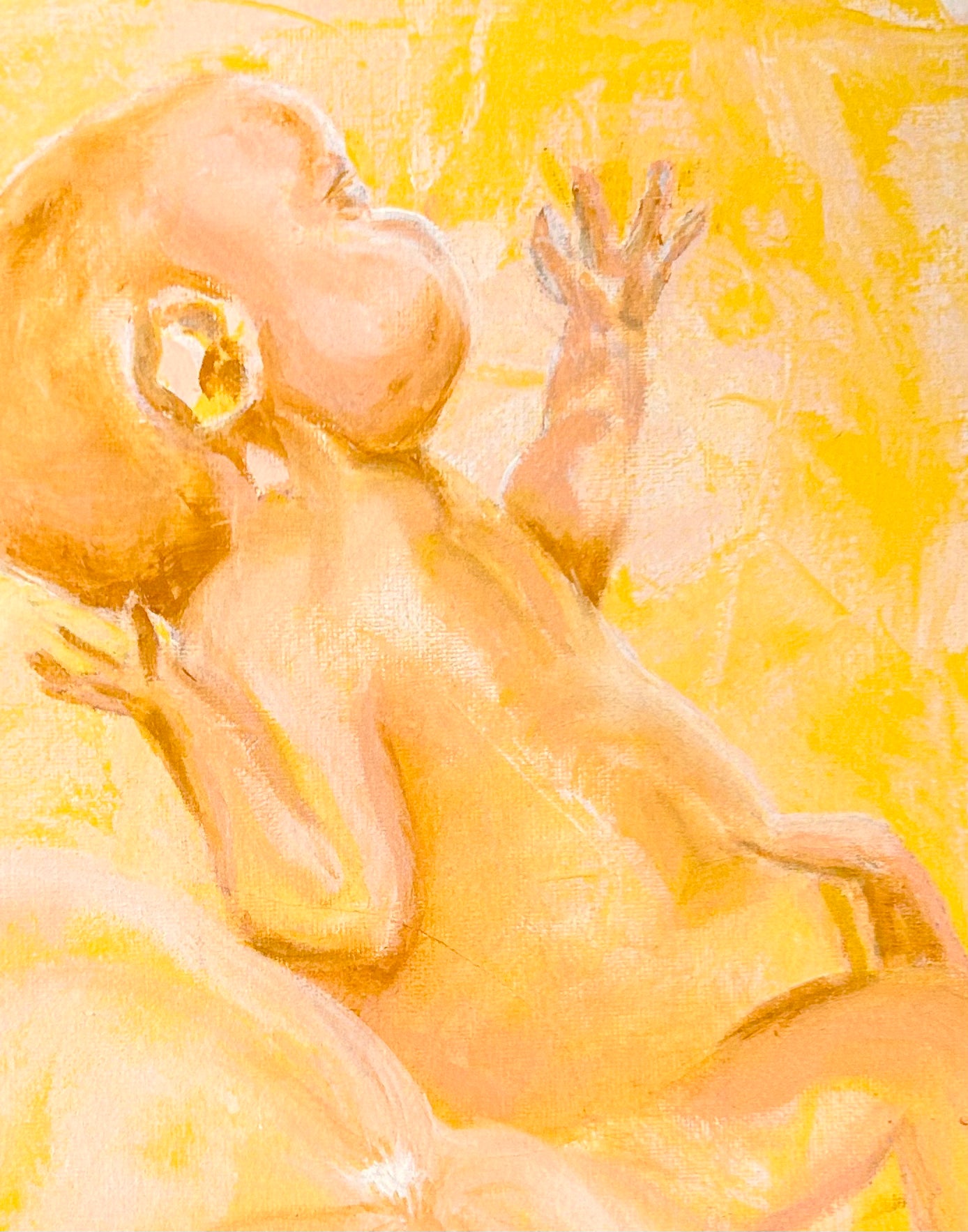 Newborn, Fine Art Print, Detail, Emmanuelle Erard Art