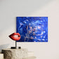 Seduction oil painting for a sensuality playful atmosphere