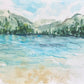 Sils lake - original painting