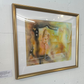 Starring out of the window - original painting
