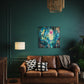 Emmanuelle Erard Art Original Painting_in the living room