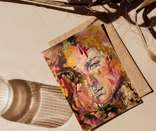 Wild Woman - Postcard A6